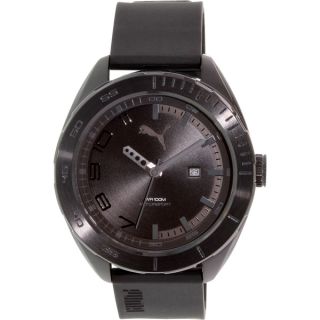Puma Mens PU103951003 Black Rubber Quartz Watch   Shopping