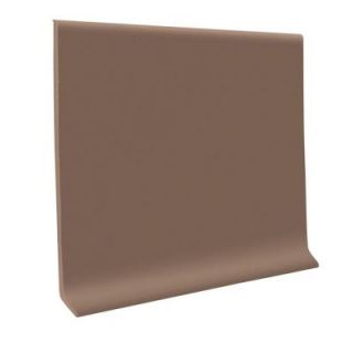 ROPPE Toffee 4 in. x 120 ft. x 1/8 in. Vinyl Wall Cove Base Coil C40C82P182
