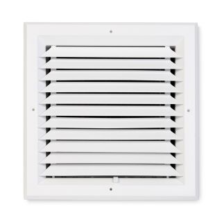 Accord Ventilation 481 Series White Aluminum Ceiling Diffuser (Rough Opening 14 in x 14 in; Actual 17 in x 17 in)