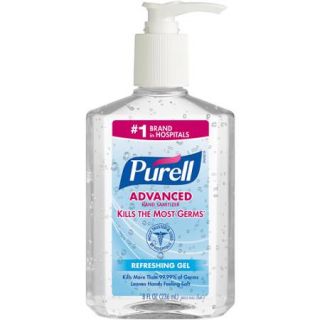 Purell Advanced Hand Sanitizer Refreshing Gel Purell 8 oz Hand Gel Unisex
