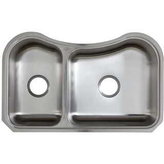 Kohler Staccato Offset Undercounter Stainless Steel 31.625 x 19.5625 x