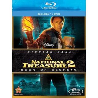 NATIONAL TREASURE 2 BOOK OF SECRETS (BLU RAY/DVD/2 DISC COMBO)
