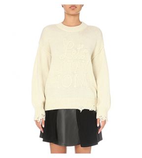 WILDFOX   Lets stay home knitted jumper