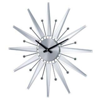 Hans Andersen Home Mirrored Starburst Clock   17296461  