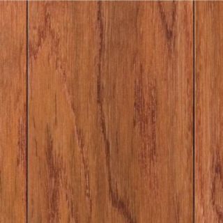 Home Legend Hand Scraped Oak Gunstock 3/8 in. T x 4 3/4 in. W x 47 1/4 in. Length Click Lock Hardwood Flooring(24.94 sq. ft. / case) HL16H