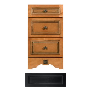 Architectural Bath Tuscany Black Drawer Bank (Common 18 in; Actual 18 in)
