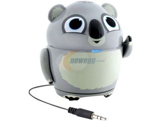 GOgroove Groove Pal Koala Kid Friendly Animal Speaker with Rechargeable Battery & Portable Design