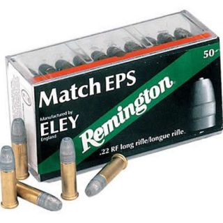 Remington Eley Match EPS Ammo .22 LR 40 Gr. LRN 742936