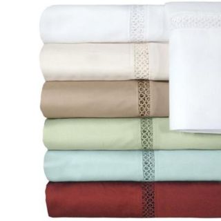 Grand Luxe Payton Egyptian Cotton Sateen Deep Pocket 500 Thread Count Sheet Set King Sheet Set   Ivory