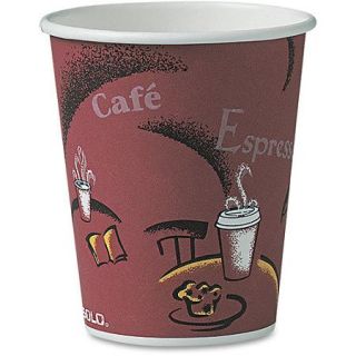 SOLO Cup Company Bistro" Design Hot Drink Cups