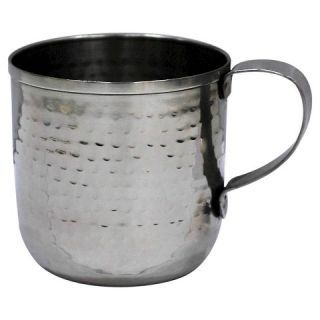 Hammered Metal Mug Silver   Threshold™