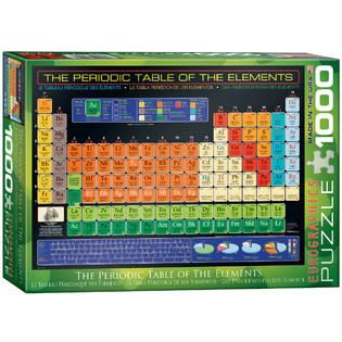Periodic Table of Elements   Toys & Games   Puzzles   Jigsaw Puzzles