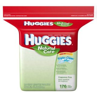 HUGGIES Natural Care Wipes, 176 sheets