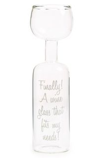 Big Mouth Toys Wine Bottle Glass