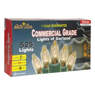 525ct Clear Incandescent Lights of Garland Mini String Lights