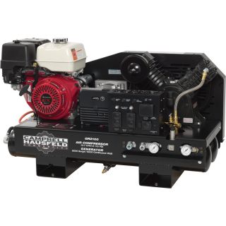 2-in-1 Air Compressor/Generator with Honda Engine — Model# GR2100  Gas Powered Air Compressors