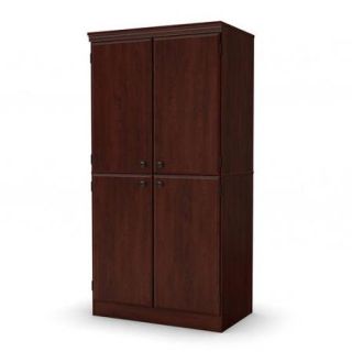 South Shore Morgan 4 Door Storage Cabinet, Multiple Finishes