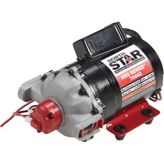 NorthStar NSQ Series 24V On-Demand Diaphragm Pump with Quick-Connect Ports — 7.0 GPM, Turns Off @ 60 PSI  Sprayer Pumps