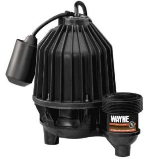 Wayne 1/3 HP Thermoplastic Effluent Pump EFL33