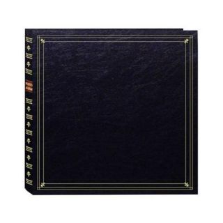 Pioneer Photo Albums MP46 BL Full Size Album 4X6 6/PAGE 300 Photo Black Crafts