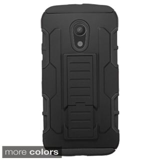Insten Symbiosis Soft Silicone/ PC Dual Layer Hybrid Rubber Phone Case