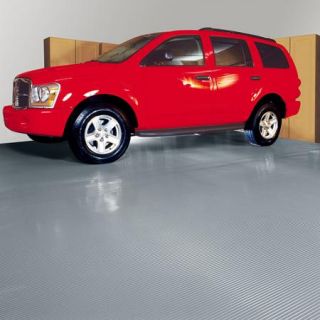 G Floor Parking Pad Garage Floor Cover/Protector, 9' x 20', Ribbed, Slate Grey