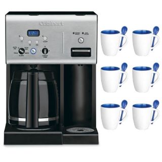 Cuisinart CHW12 Programmable 12 cup Coffee Maker + Three Knox 16 Ounce
