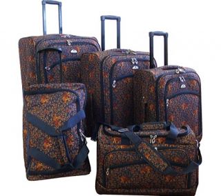 American Flyer Travelware Budapest 5 piece Spinner Luggage Set