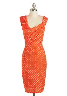 She's Dot Me Dancing Dress  Mod Retro Vintage Dresses