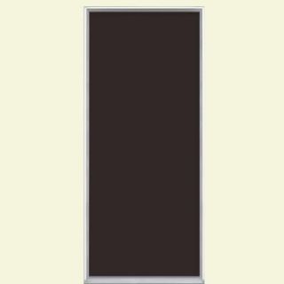 Masonite 30 in. x 80 in. Flush Willow Wood Painted Steel Prehung Front Door No Brickmold 40390