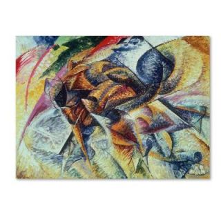 Trademark Fine Art 24 in. x 32 in. Dynamism of a Cyclist Canvas Art BL01203 C2432GG