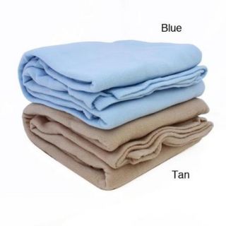 Alta Anti pill Fleece Blanket Twin, Tan