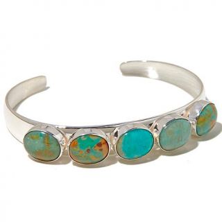 Jay King Tyrone Turquoise Sterling Silver Cuff Bracelet   7808603