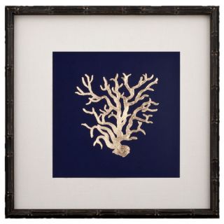 Gold Leaf Coral I Framed Graphic Art