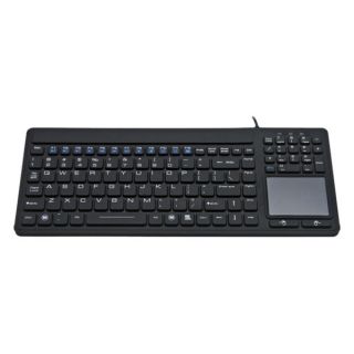 Solidtek Industrial Mini Keyboard with Touchpad on Right KB IKB107