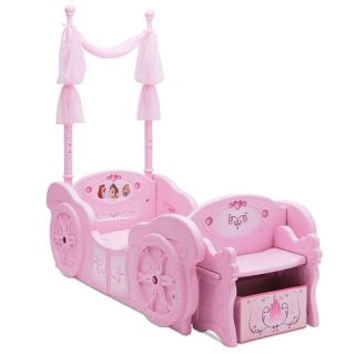 Disney Princess Carriage Toddler to Twin Bed   Pink    Delta