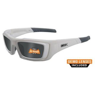 DVX Rx able Axon Sunglasses, White