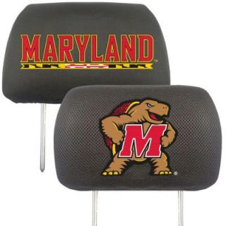 FANMATS NCAA  University of Maryland Head Rest Cover (2 Pack) 12580