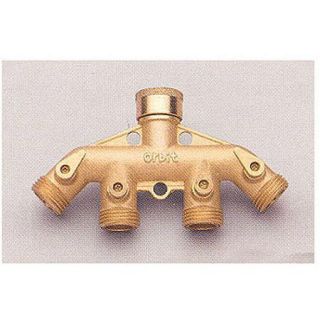 Orbit 62010N Hose Faucet Manifold Brass