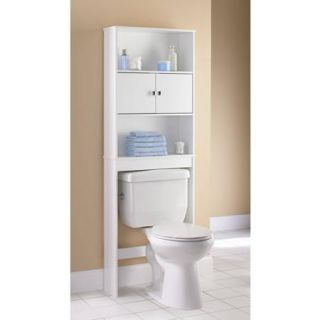 Mainstays Wood Spacesaver, White