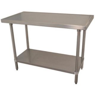 A Line by Advance Tabco Prep Table
