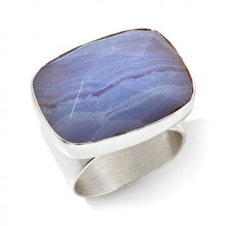 Jay King Blue Lace Agate Sterling Silver Ring   7474642