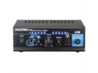 Pyle Pta4 480w Professional Mini Table Top Amplifier Amp
