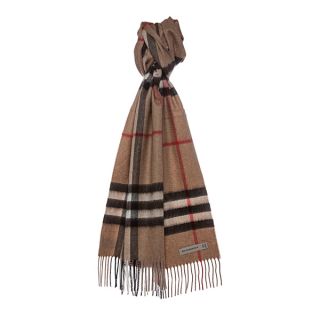 Burberry Giant Check Cashmere Scarf   Shopping