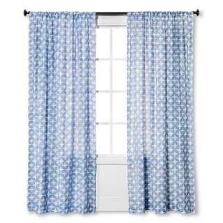 Threshold™ Semi Sheer Tile Curtain Panel
