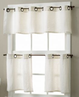 Elrene Essex Grommet 60 x 17 Kitchen Valance  