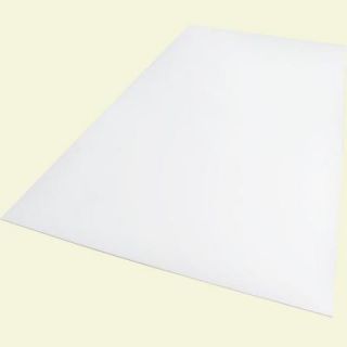 Palight ProjectPVC 18 in. x 24 in. x 0.118 in. Foam PVC White Sheet 156247
