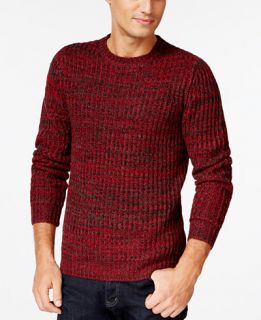 Club Room Big and Tall Marled Textured Sweater, Only at