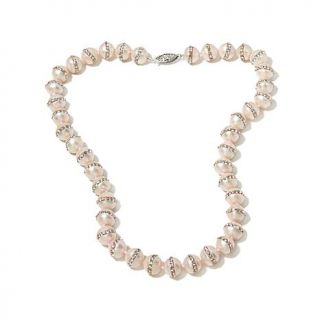 Imperial Pearls "Orbit" 9.5 10.5mm Cultured Freshwater Pearl 18" Strand Necklac   7393624