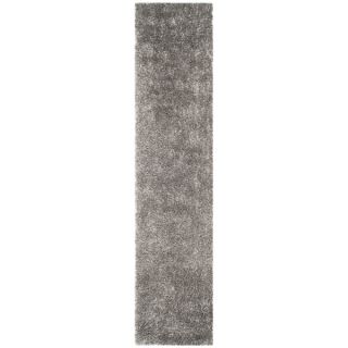 Safavieh Hand Tufted Shag Grey/ Grey Polyester Rug (23 x 12